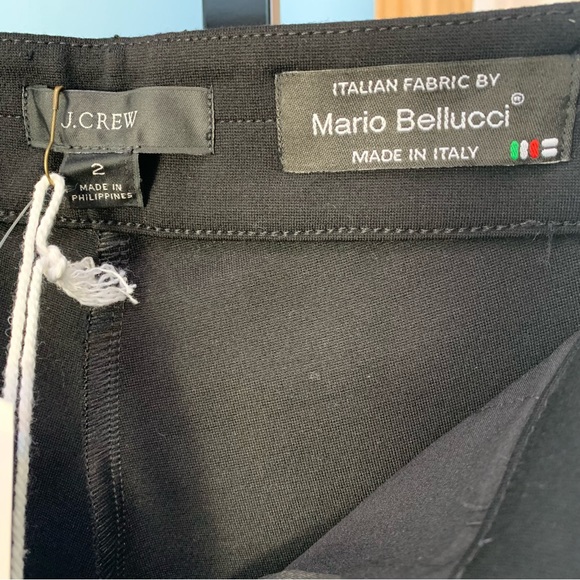 NWT J. Crew Black Skinny Trouser in Italian Ponte - Picture 6 of 8